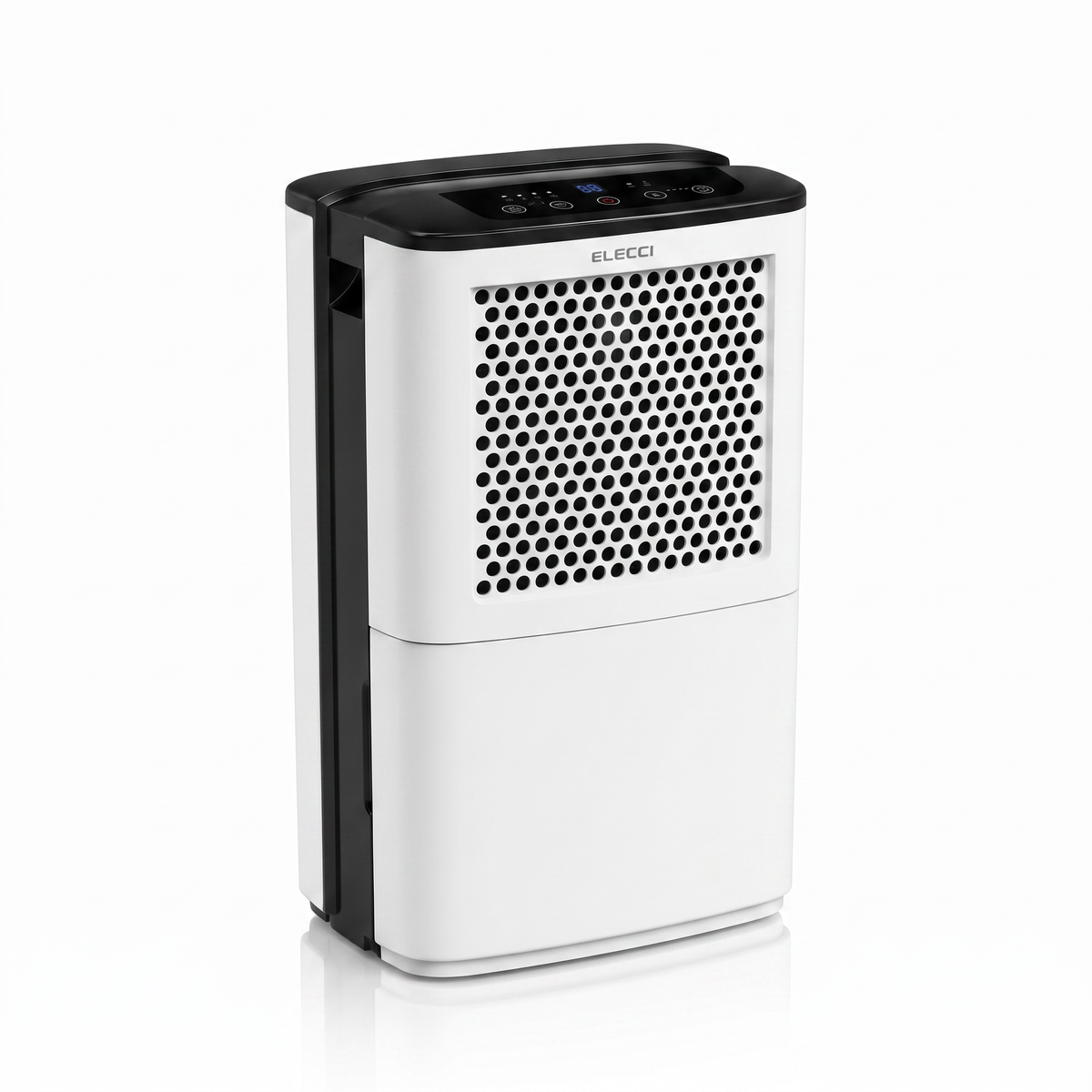 Déshumidificateur compact 12 L — vue 3/4