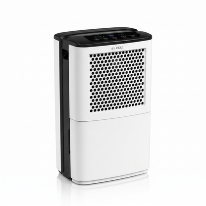 Déshumidificateur compact 12 L — vue 3/4