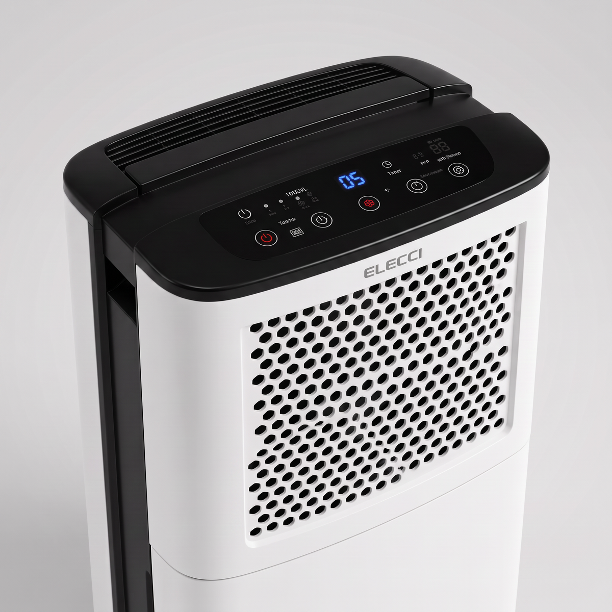 Déshumidificateur compact 12 L — détail premium