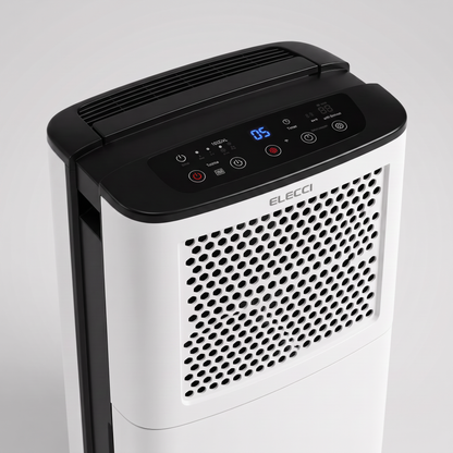 Déshumidificateur compact 12 L — détail premium