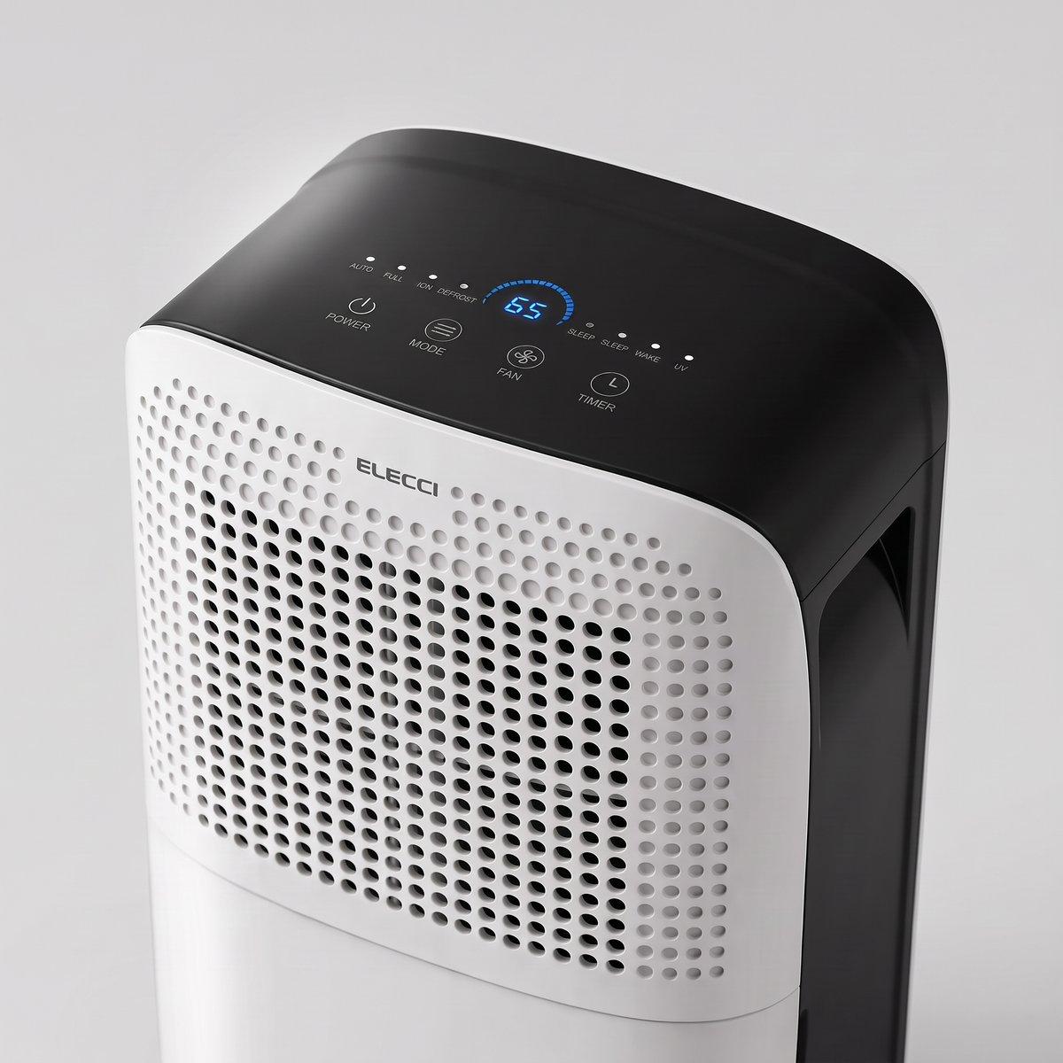 Déshumidificateur polyvalent 16 L — détail premium