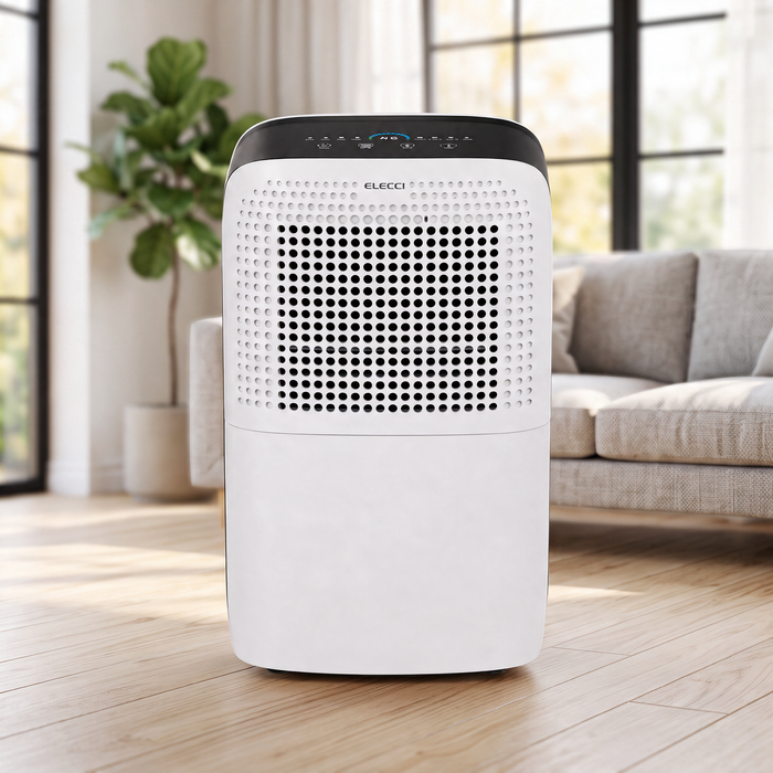 Déshumidificateur polyvalent 16 L — mise en situation salon