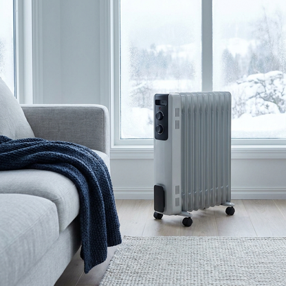 Radiateur bain d'huile silencieux 1500 W — vue 2