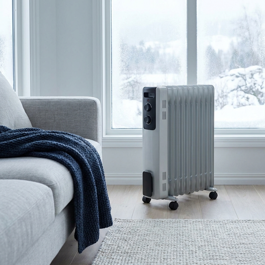 Radiateur bain d'huile silencieux 1500 W — vue 2