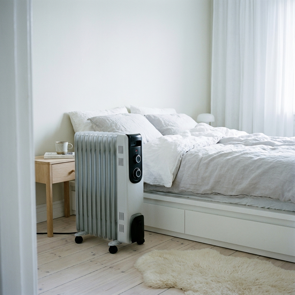 Radiateur bain d'huile silencieux 1500 W — vue 3