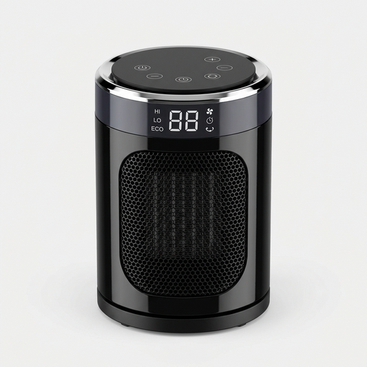 Radiateur céramique compact 1500 W — packshot studio