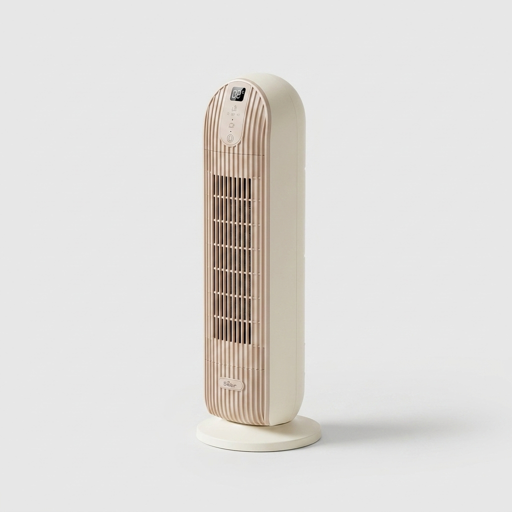 Radiateur céramique compact 1500 W — packshot studio