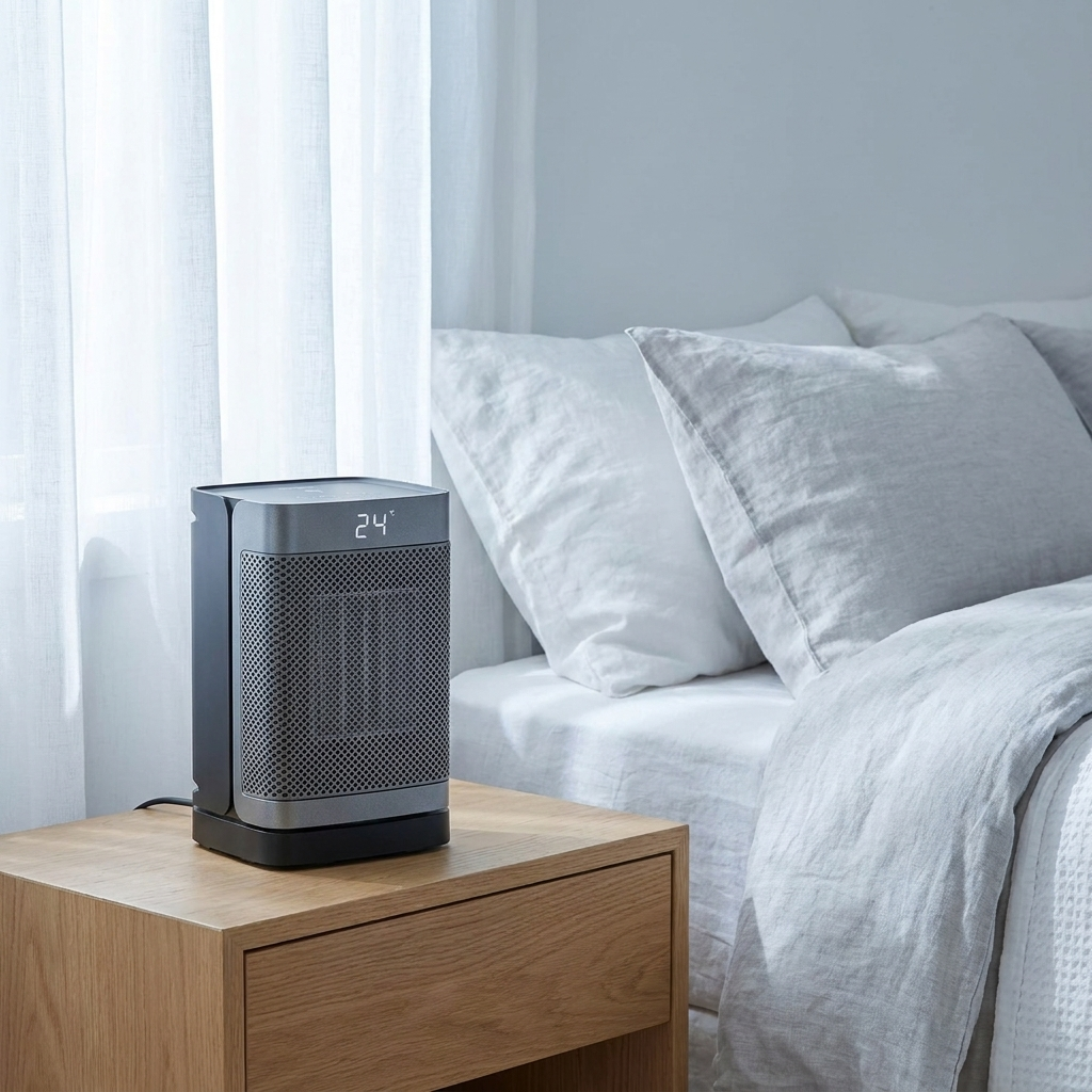 Radiateur céramique oscillant 1500 W — chambre