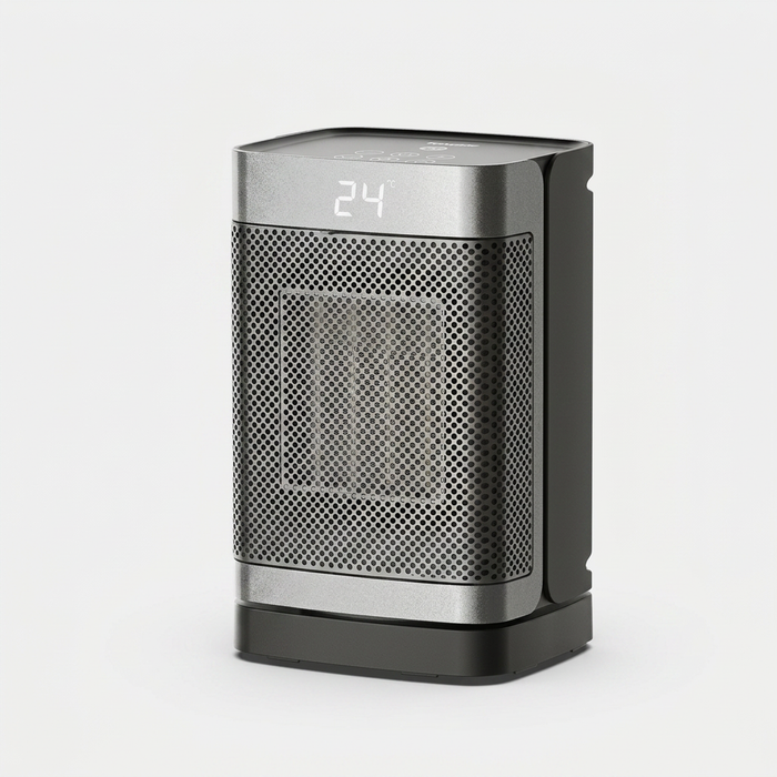 Radiateur céramique oscillant 1500 W — packshot studio